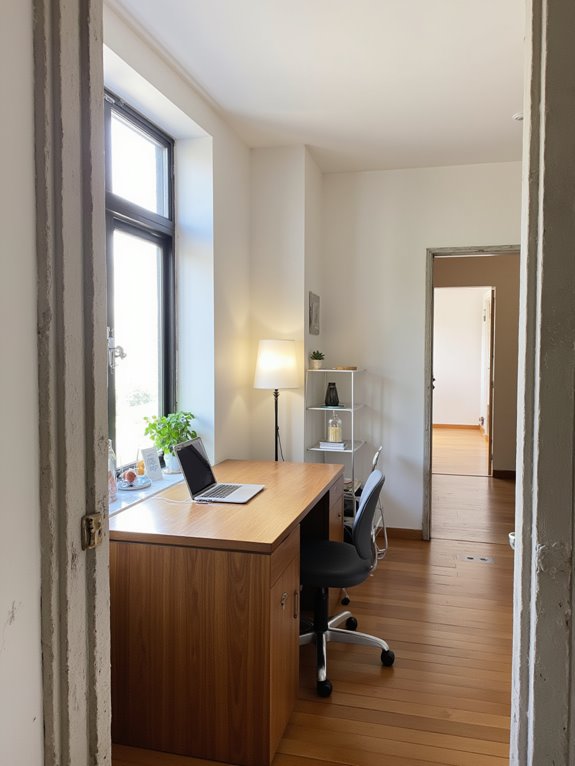 efficient minimalist office layout