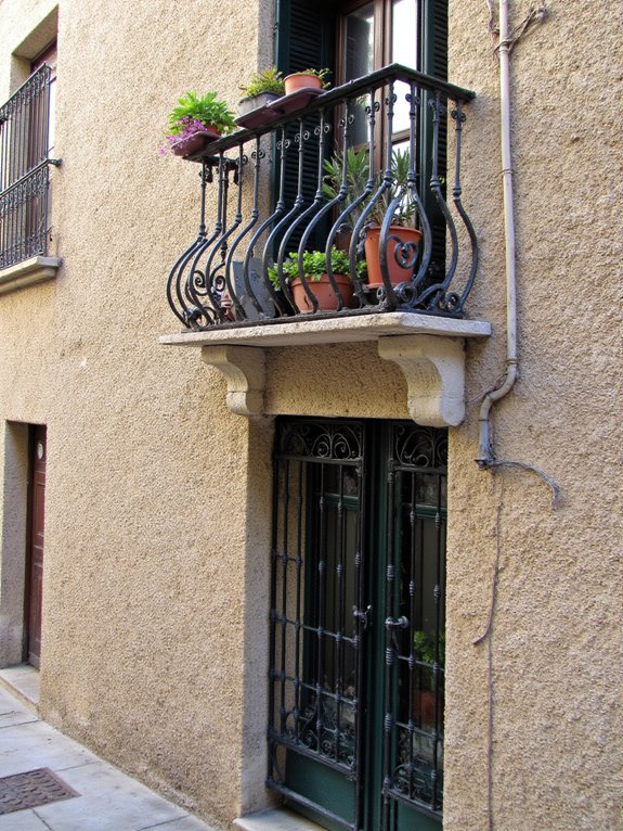 elegant decorative ironwork enhancements