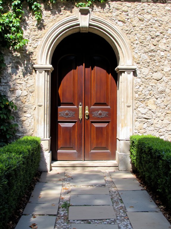 elegant entrance door design