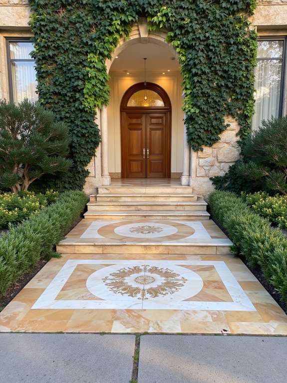 elegant entrance flooring options