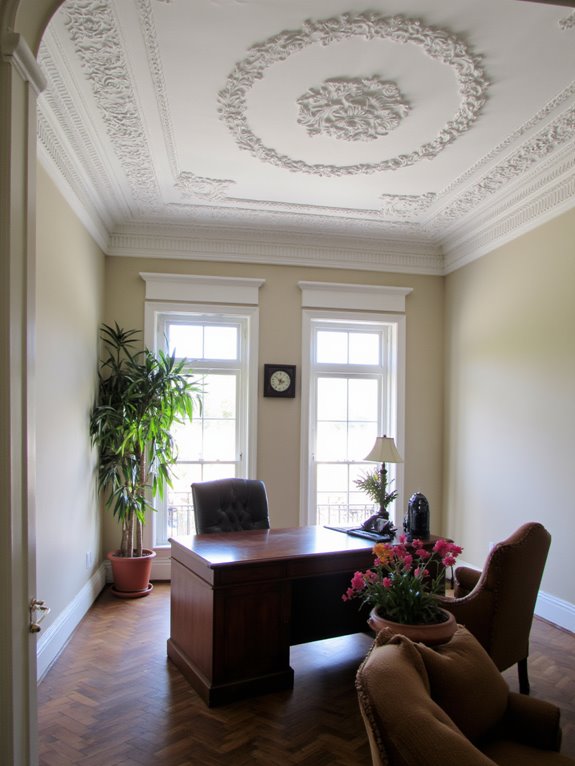 elegant functional plaster ceilings