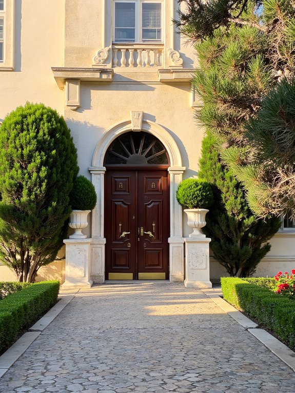 elegant grand entrance design