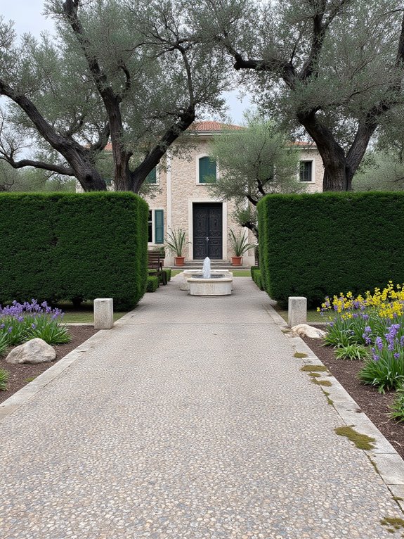 elegant landscaping enhances appeal