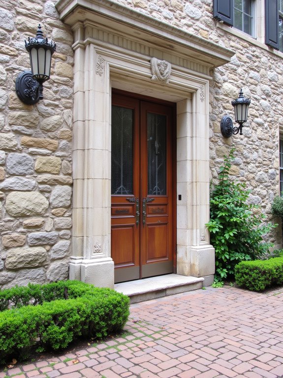 elegant lighting for entrances