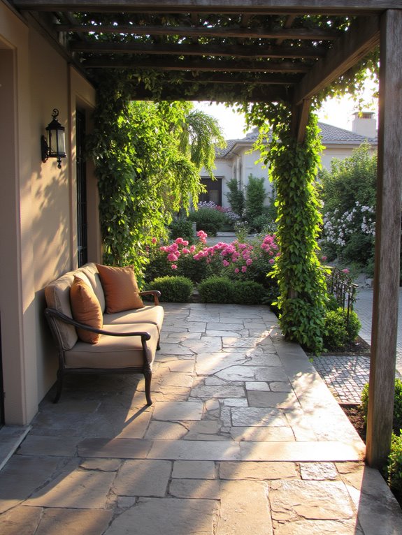 elegant outdoor entertainment spaces