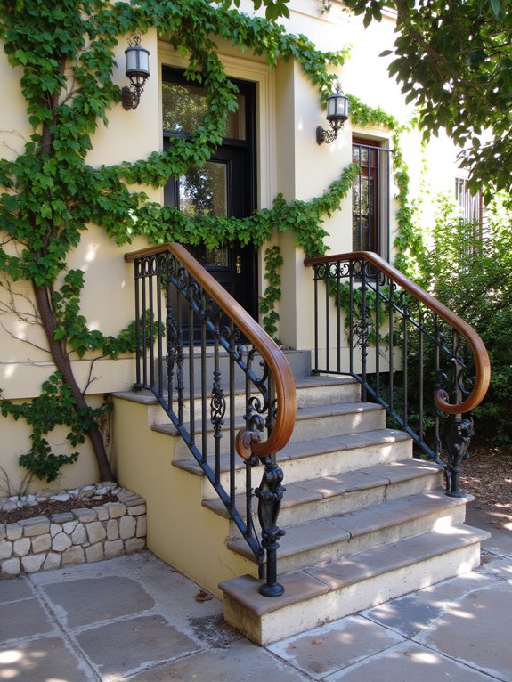 elegant safety through railings