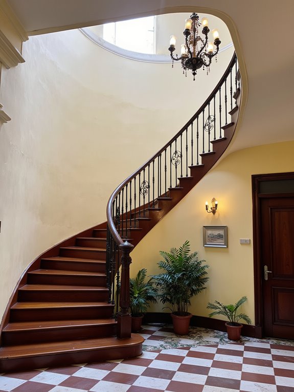 elegant staircase design focal