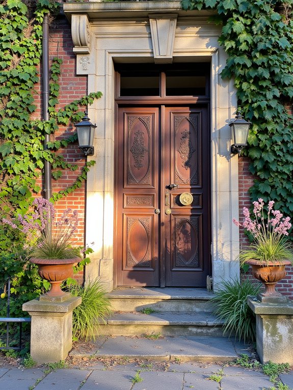 elegant welcoming classic entrances