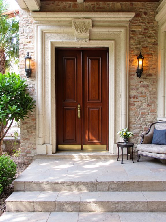 elegant welcoming entryway design