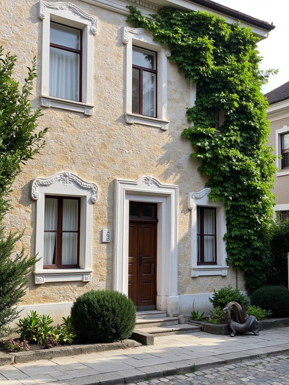 elevate villa architectural details