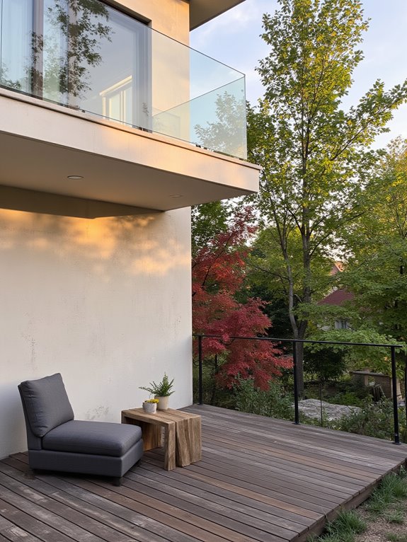 elevated outdoor relaxation spaces