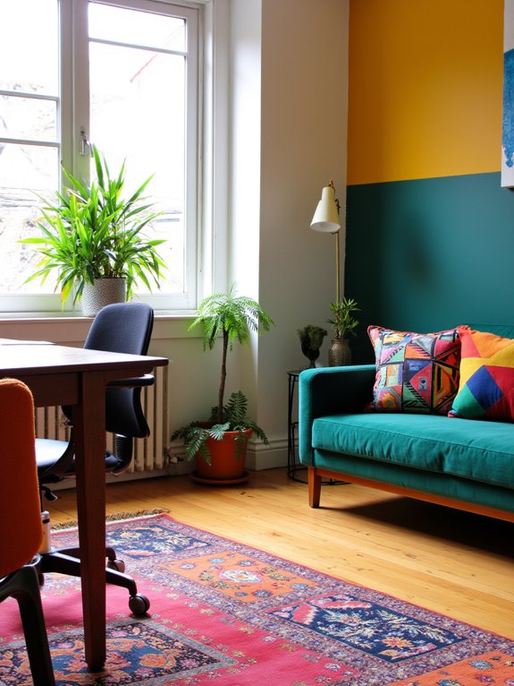 energizing vibrant color schemes