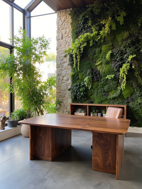 enhancing workspaces with nature