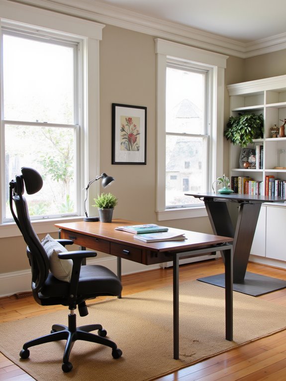 ergonomic design enhances comfort