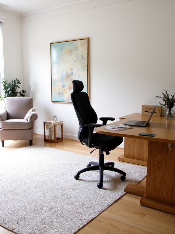 ergonomic workspace for well being