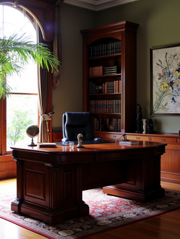 executive desk boosts productivity