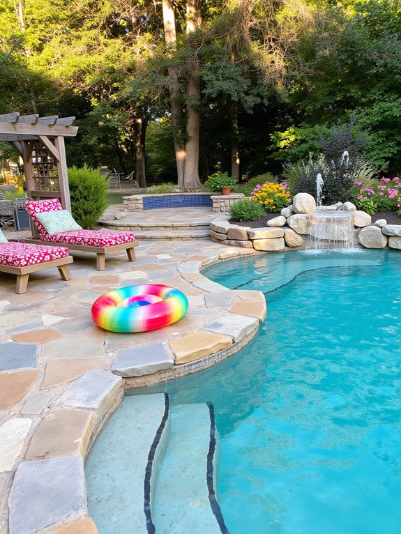 family friendly pool design