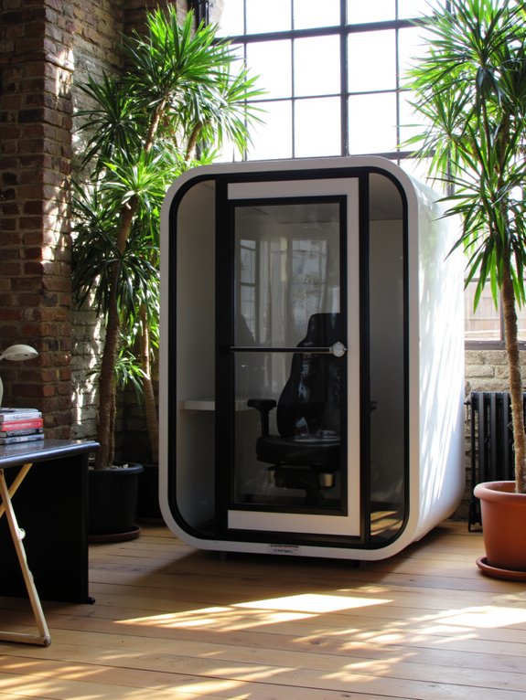 focused productivity in privacy