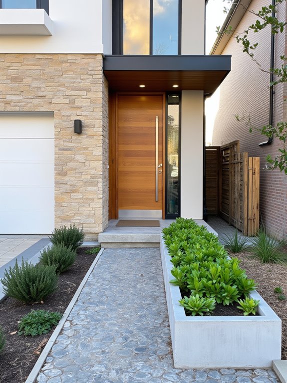 functional and stylish entryway