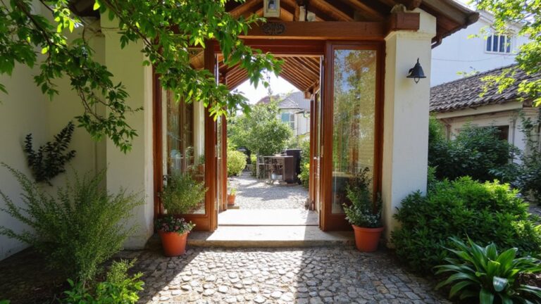 23 Beautiful Glass House Entrance Ideas For A Light Filled Look glass house entrance designs