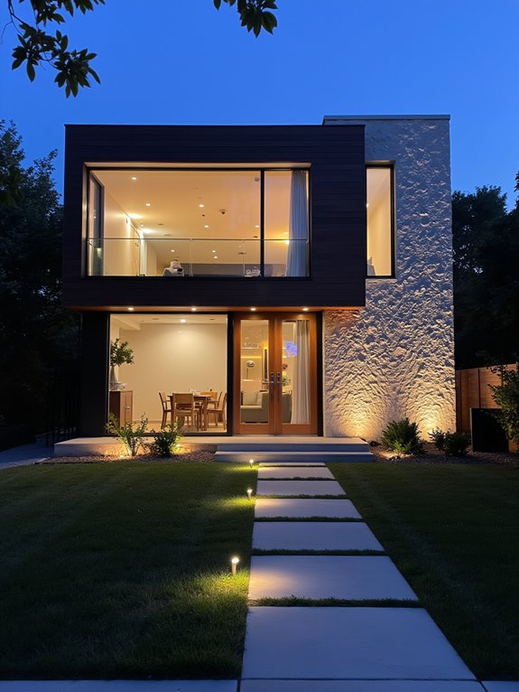 illuminate architectural design features