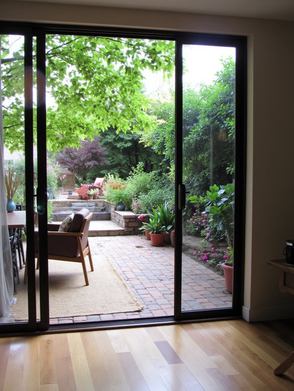 indoor outdoor space transformation