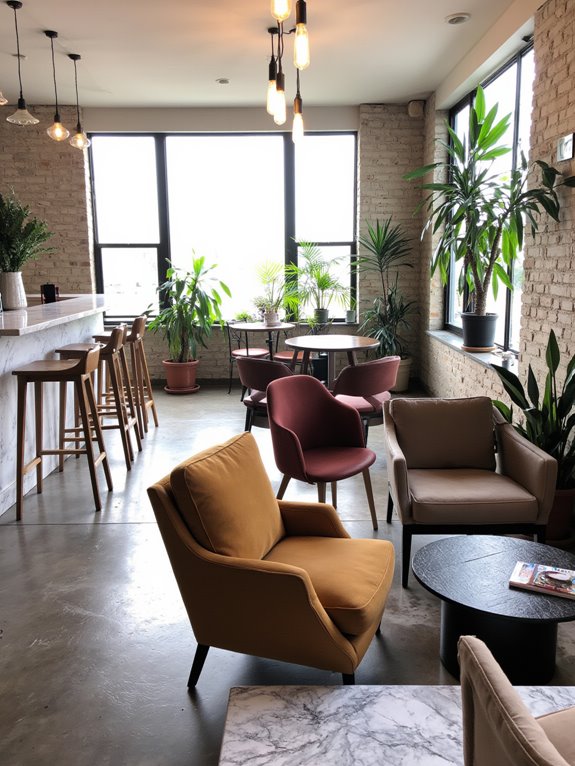 inspiring collaborative break room