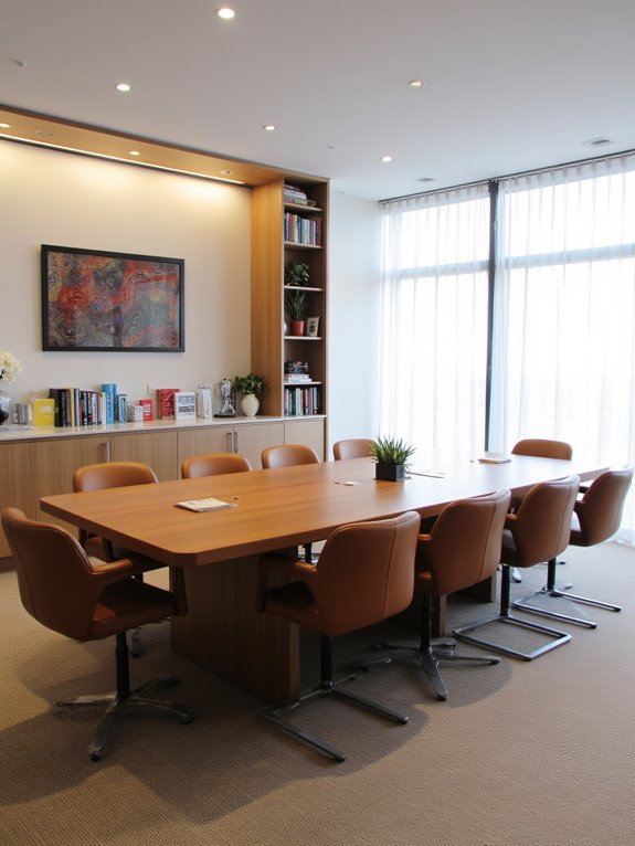 inspiring collaborative conference room