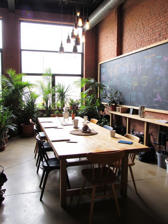 inspiring collaborative workspaces design