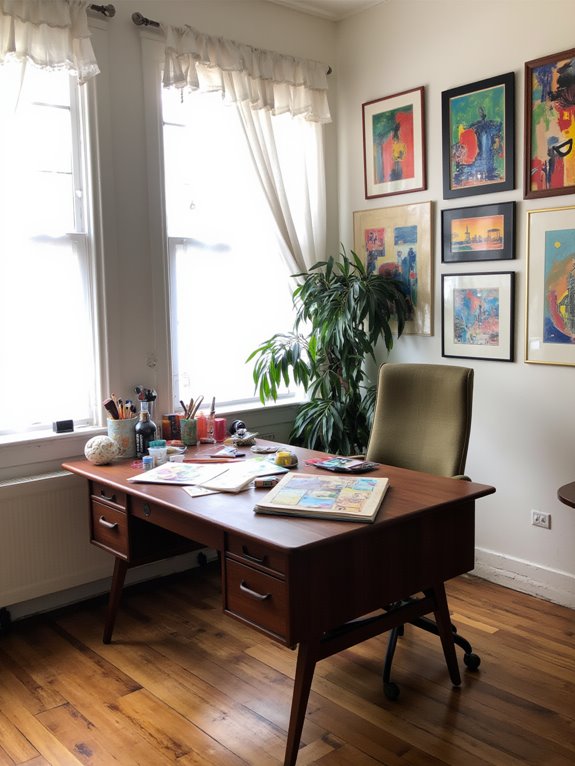 inspiring office art elements