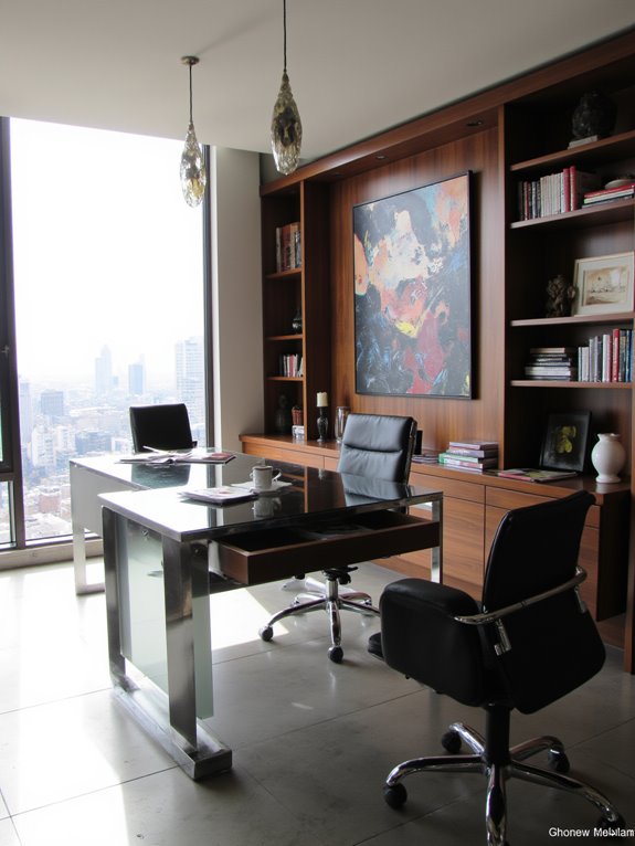 inspiring open luxurious workspaces