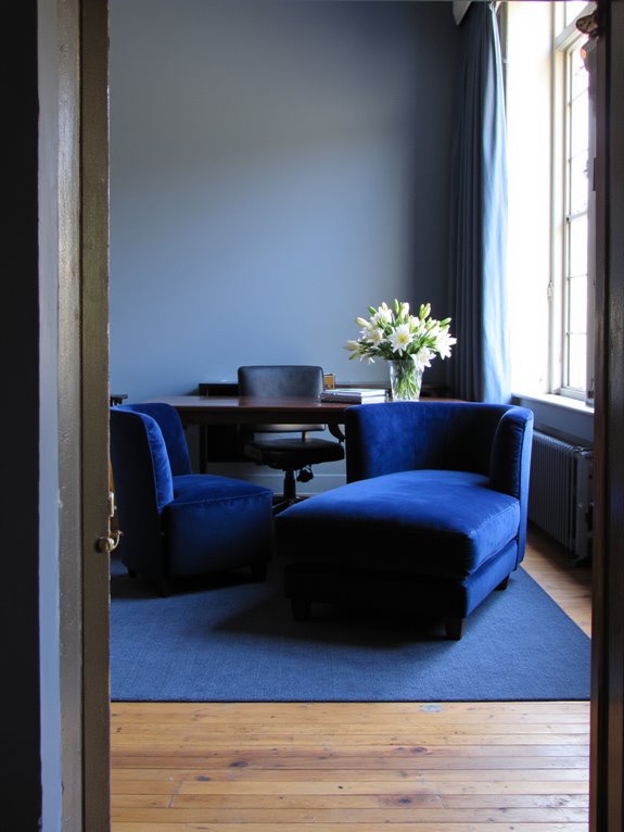 invigorating blues enhance productivity