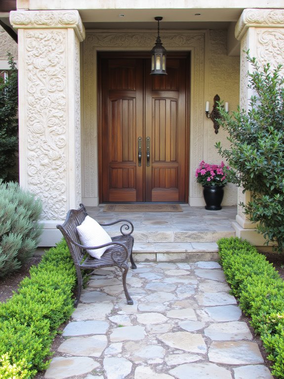 inviting outdoor home features