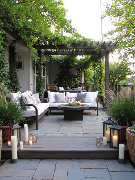 inviting outdoor living spaces