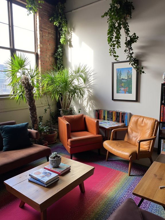 inviting relaxation and creativity