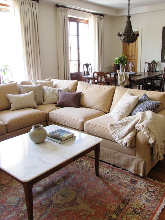 layering textures for comfort