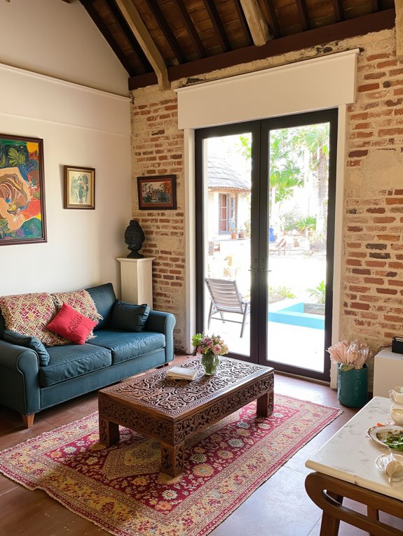 local art enhances design