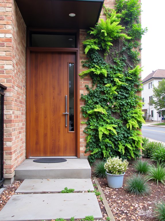 lush green vertical gardens