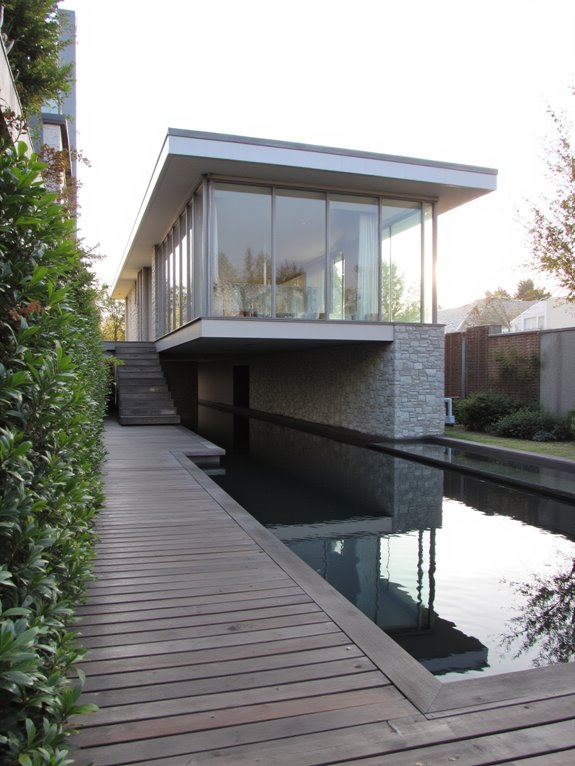 luxurious modern architectural features