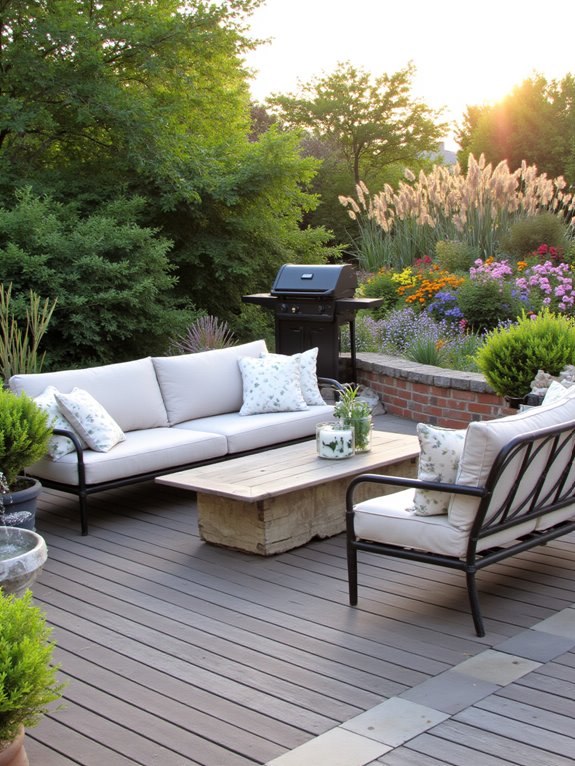 luxurious outdoor design elements