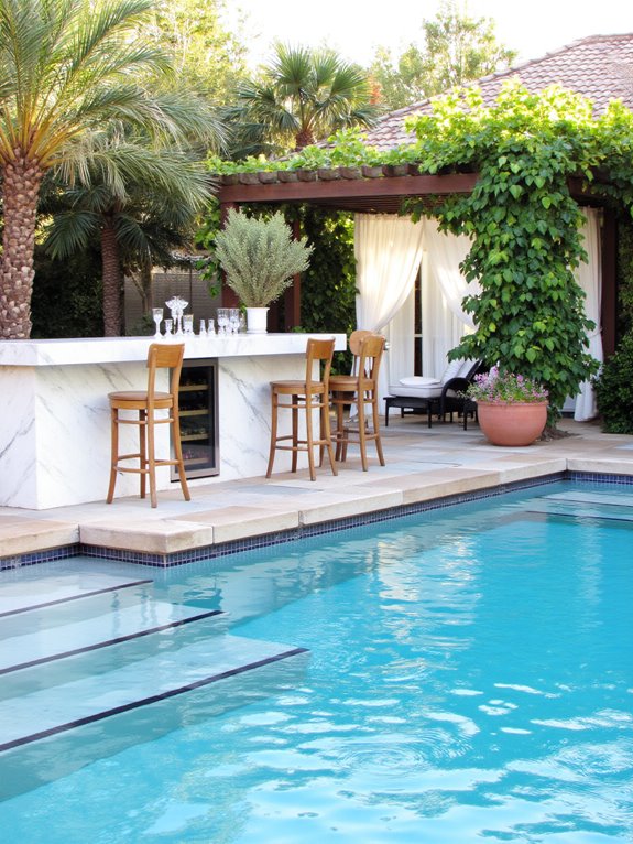 luxurious poolside entertaining essentials
