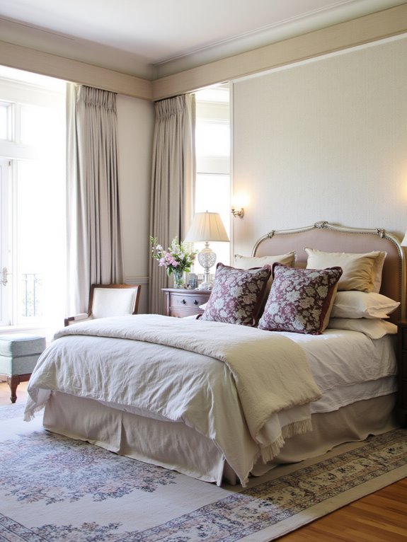 luxurious serene bedroom design