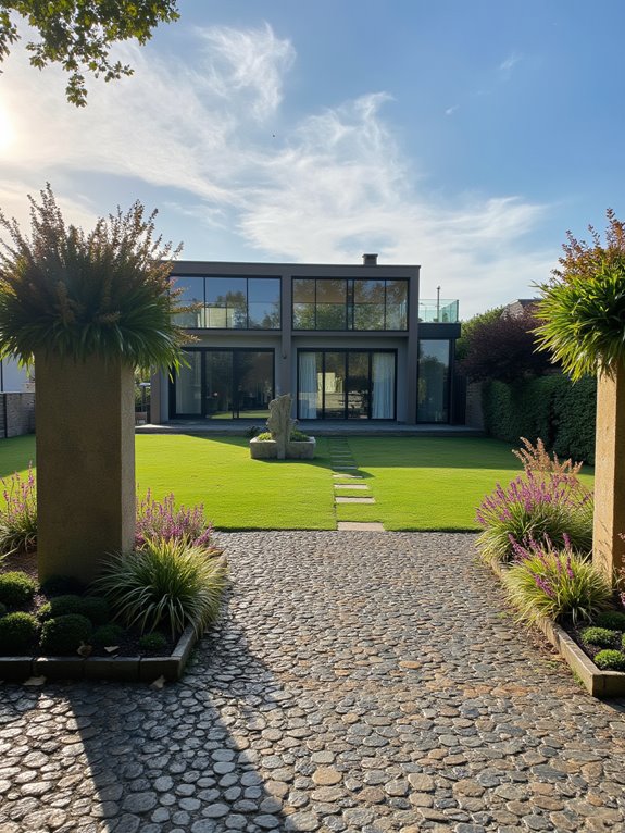 luxury curb appeal transformation