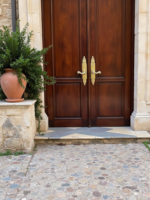 luxury door hardware selection