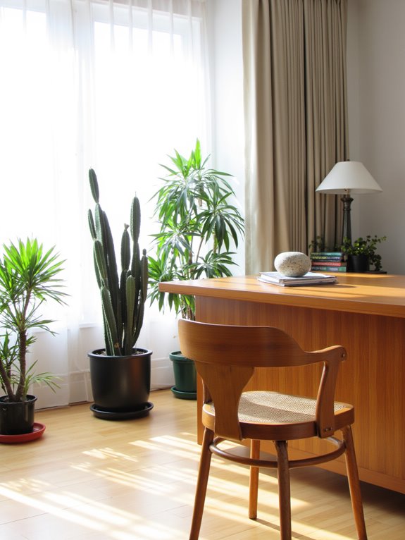 maximize workspace natural light