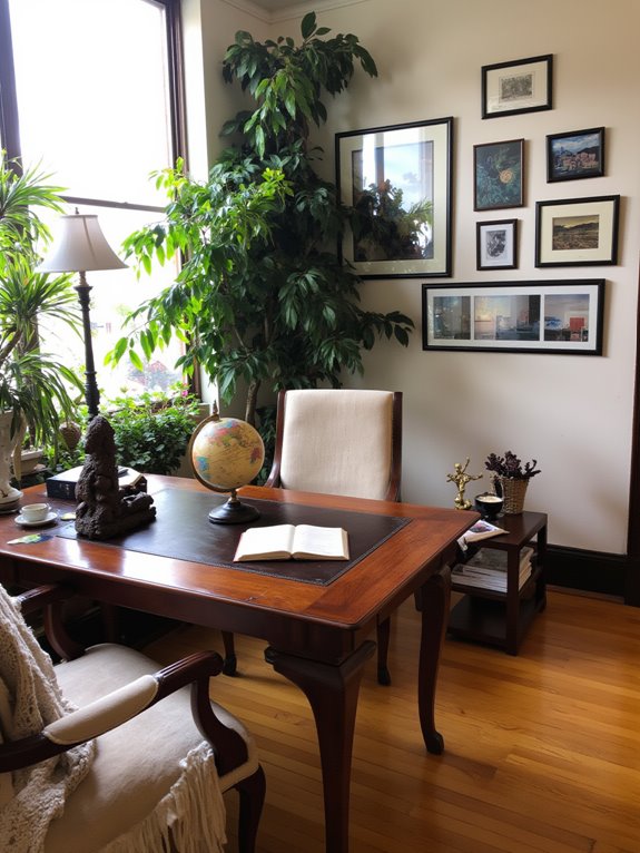 meaningful personal workspace d cor