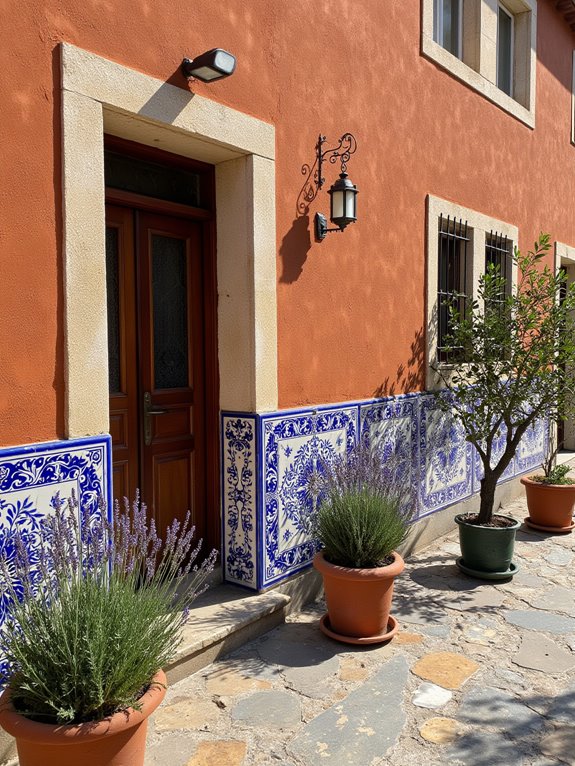 mediterranean entrance design inspiration