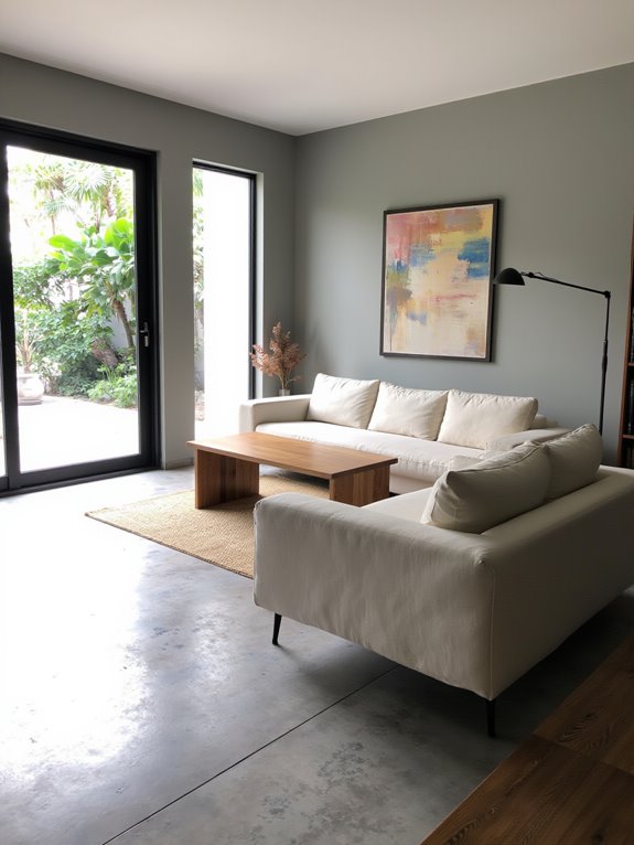 minimalist furniture enhances aesthetics