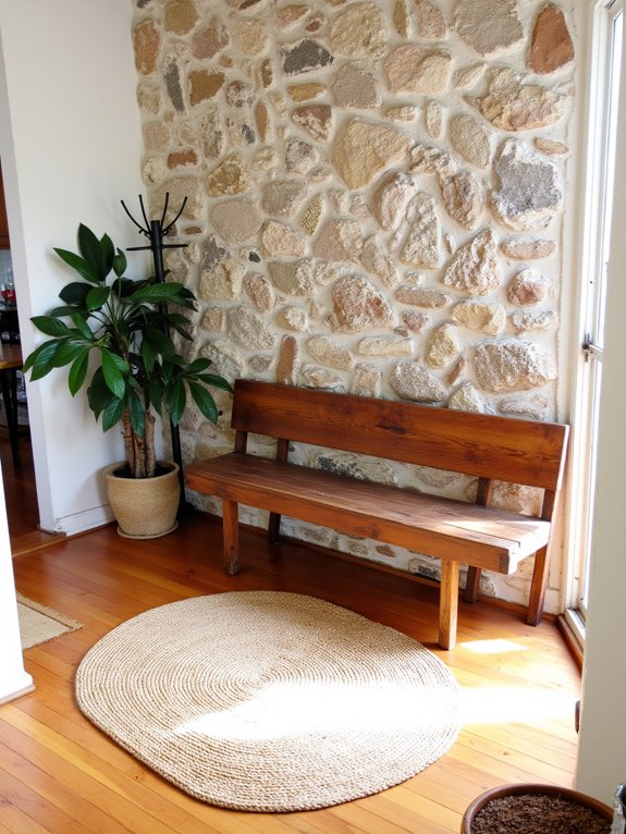 mixing textures for warmth