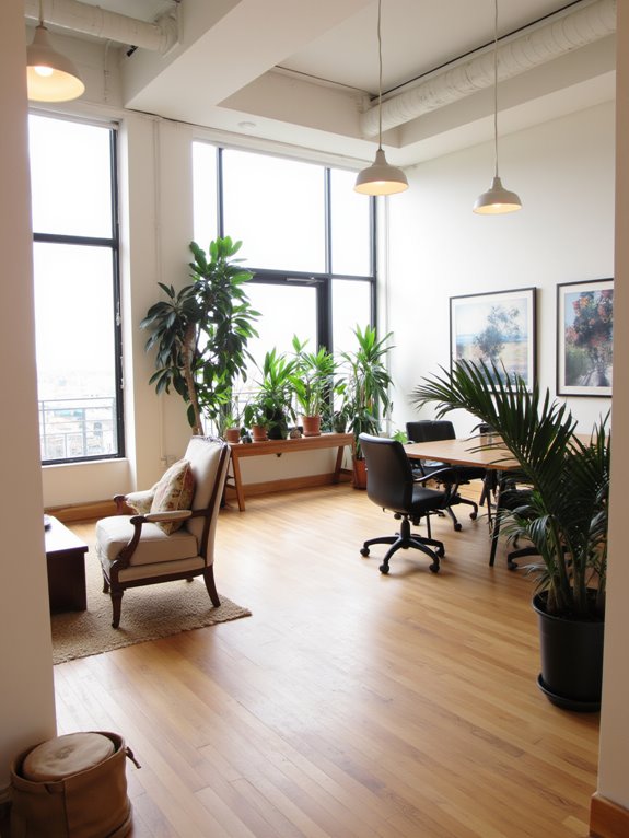 natural light and leds